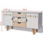Dill 100cm Sideboard