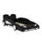 Twin Race Car-Shaped Platform Bed With Wheels-1926867859