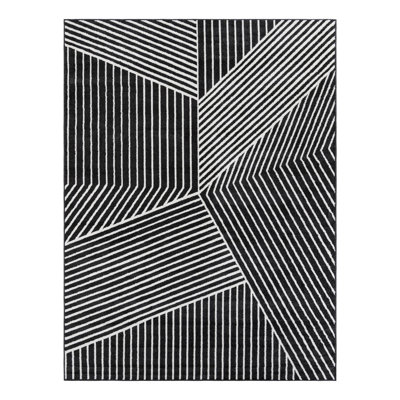 Latitude Run® Orkla Nikolis Rug Black