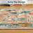 Washable Folding Floral Print Rug Washable Non - Slip Backing for Living Room Bedroom,2 * 6ft-951821943-951821929