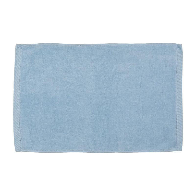 Parushka Cotton Bath Towel, Light Blue