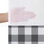 Rideau de douche 72X75 Hookless - 100% polyester