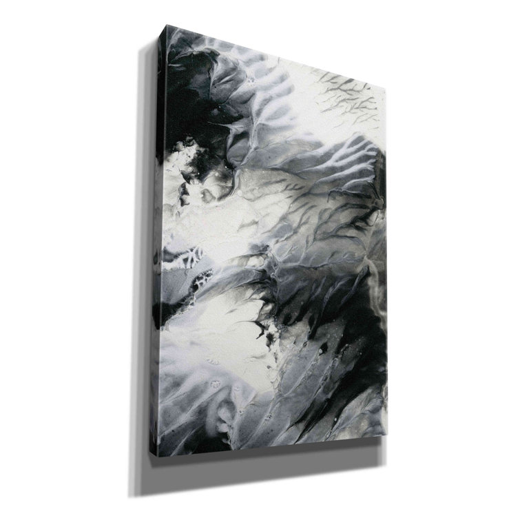 Ivy Bronx Dark Clouds On Canvas by Incado Print | Wayfair