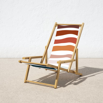 Giana Reclining Folding Deck Chair