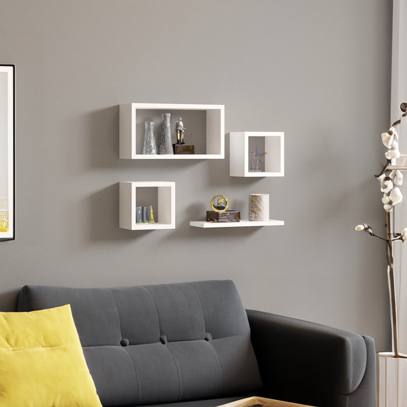 Yashley 4 Piece Accent Shelf