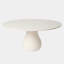 Baobab Round Mahogany Wood Dining Table