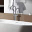 Robinet de baignoire autoportant avec douche à main et fonction de construction robuste