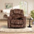 Rizk 40.16 W Oversize Super Soft Power Lift Recliner Chair For The Elderly With Massage & Heating & Dual Cupohlders & USB-348659715