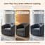 Fauteuil demi-tonneau pivotant-896247367