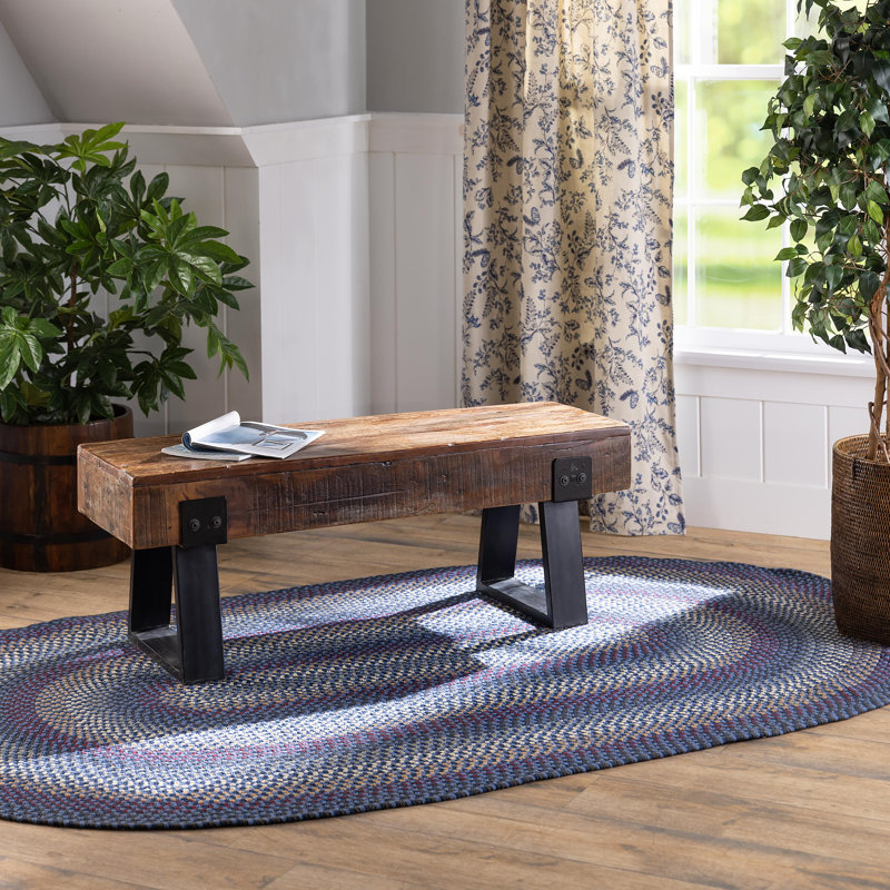 Richland Indoor/Outdoor Reclaimed Wood Bench