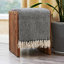 Plain Weave / Muslin Throw Blanket-51218832-51218833