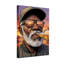 Mode, homme, boire, bière, coucher de soleil, fond, cap, lunettes de soleil, barbe
