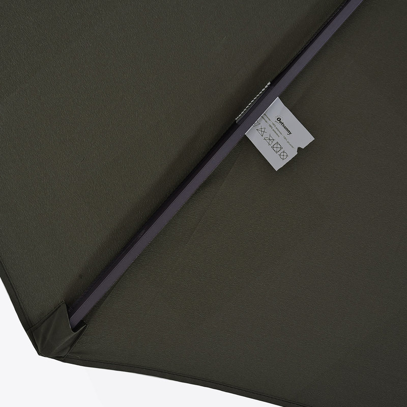 Parasol d'extérieur à double face exceptionnel pour diverses occasions et espaces, Gris