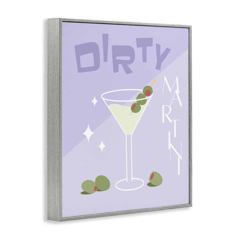 «Dirty Martini», estampe numérique par Anna Quach, Estampe numérique Farmhouse, H 20 po x l 16 po