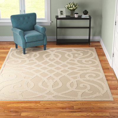 Tapis intérieur / extérieur crème Anneke
