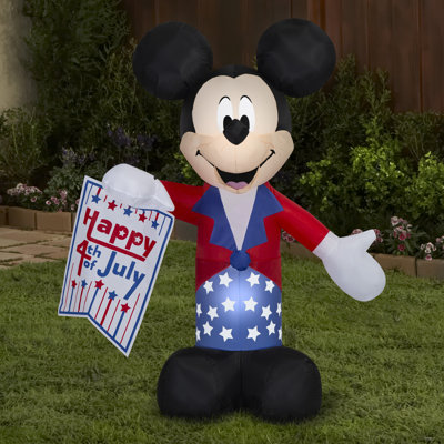Lumière du jour de l’Independance, patriotique, Mickey-Disney