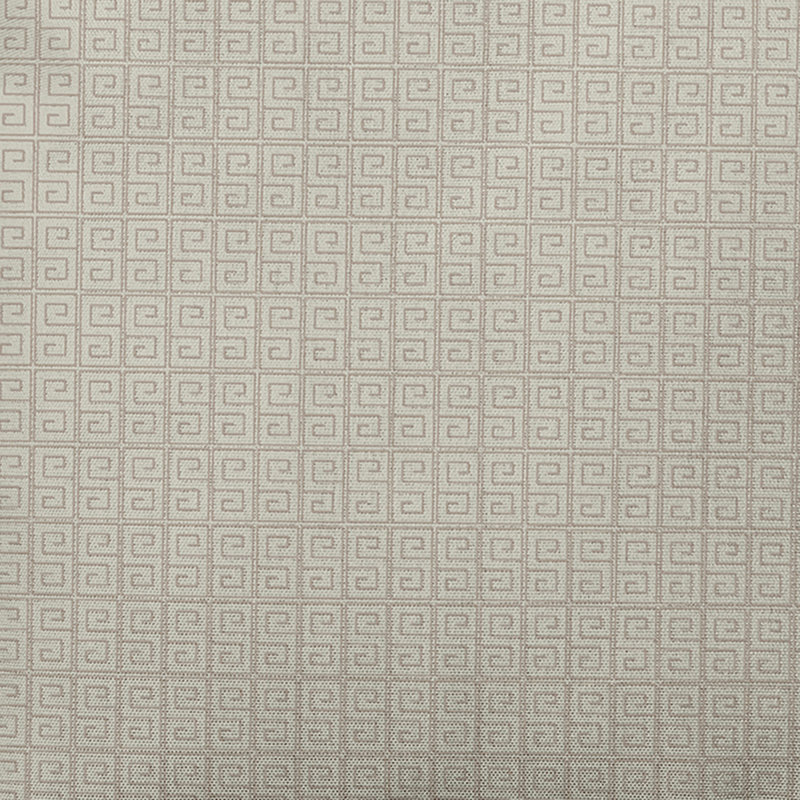 Housse et insert de coussin géométrique carré, H 16 po x l 16 po, Avoir / lin