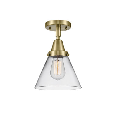 Plafonnier en verre