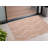 HomeRoots 3' X 5' Orange And White Geometric Washable Indoor Outdoor Area Rug