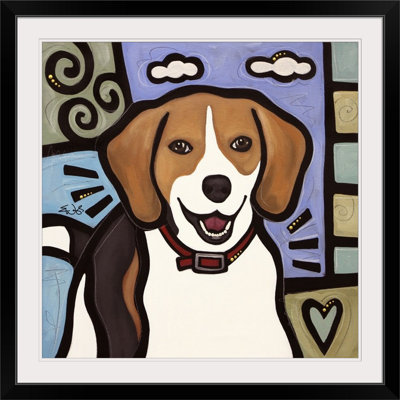 «Beagle Pop Art» par Dunadry, impression