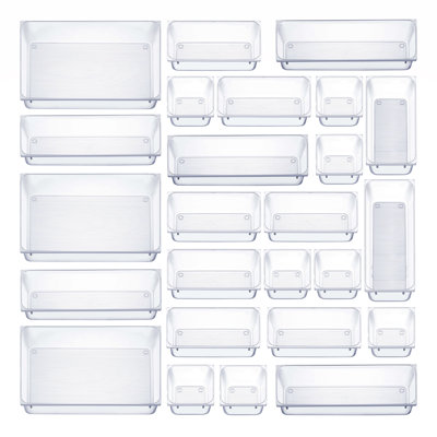 Deimianas 25 Pcs Drawer Organizer Set