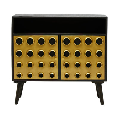 Sanjuana 87.5cm Solid Wood Sideboard