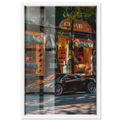 Flowers Before the Store Travel Art Shadowbox Print by Art Remedy