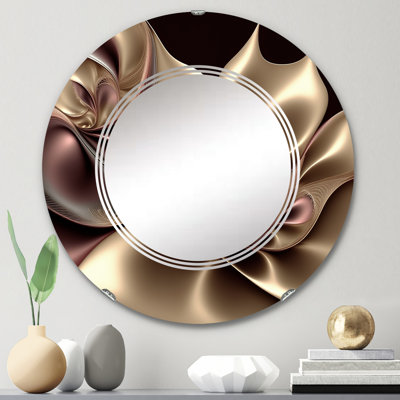Hamiltonas - Miroir mural moderne rond