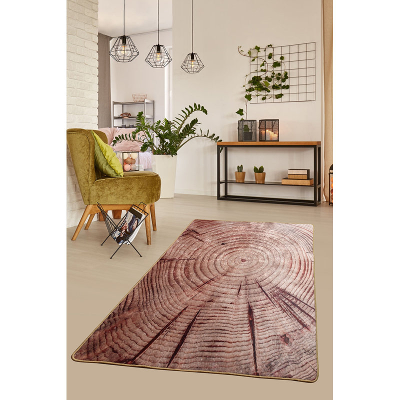 Durable Hall Carpet (2.6 x 6.6 ft) | 100% Polyester, Pile Height: 0.2 in, Total Thickness: 0.4 in | Antibacterial, Non-Slip Underside, Machine Washable | Ideal for Home Entryways, Elegant and Functional Design
