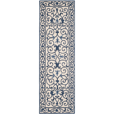 Brayton Hand Hooked Wool Pile Oriental Rug