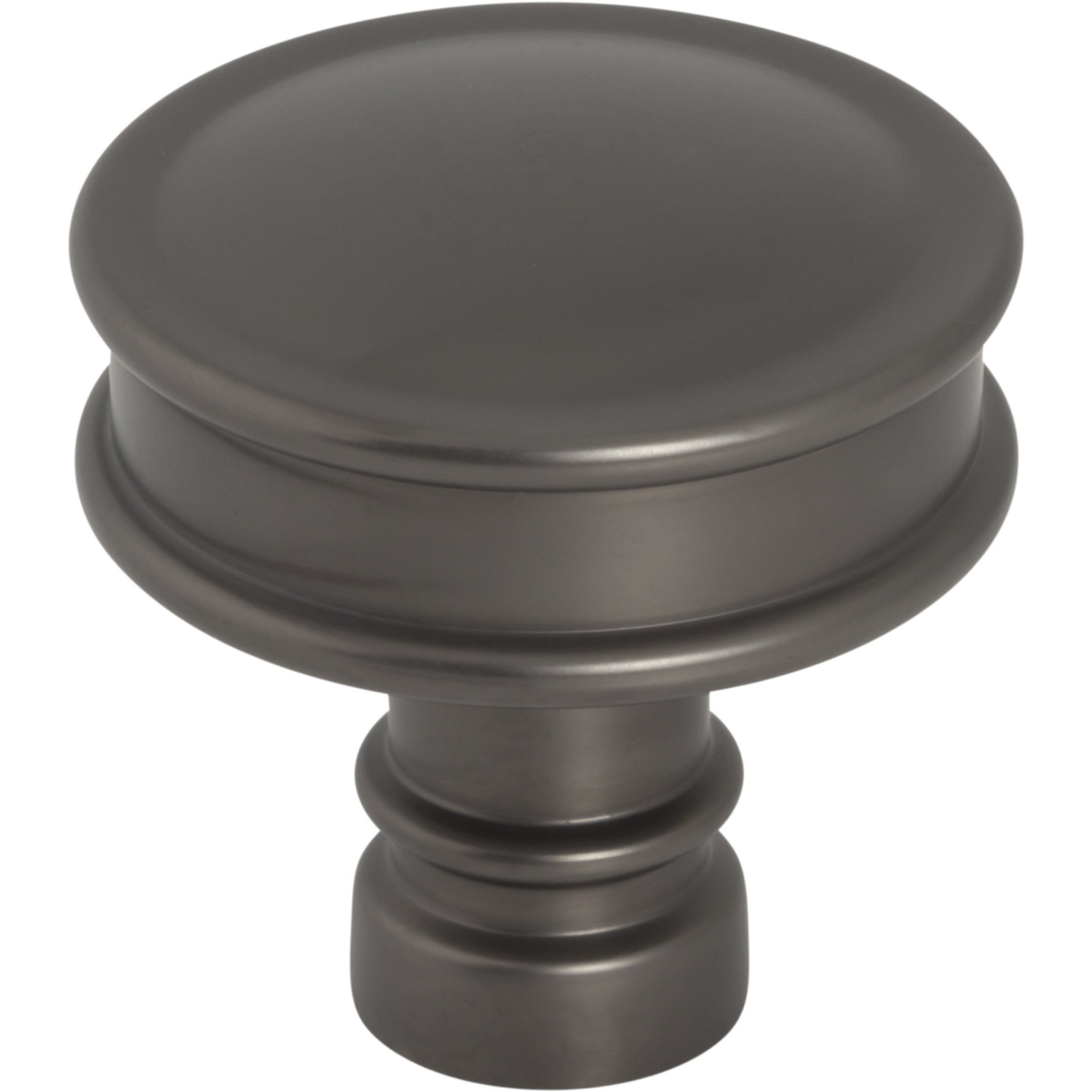 Cranford Round Cabinet Knob, Ash Gray
