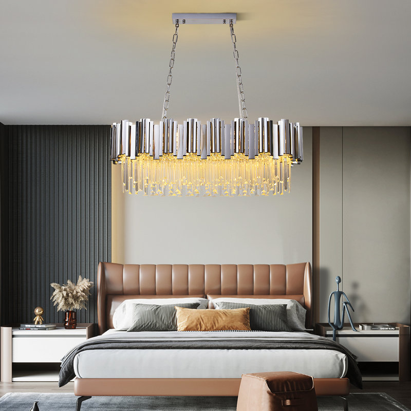 Lustre moderne moderne en cristal K9