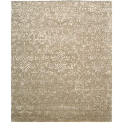 Brookhn Wool Floral Indoor Rug