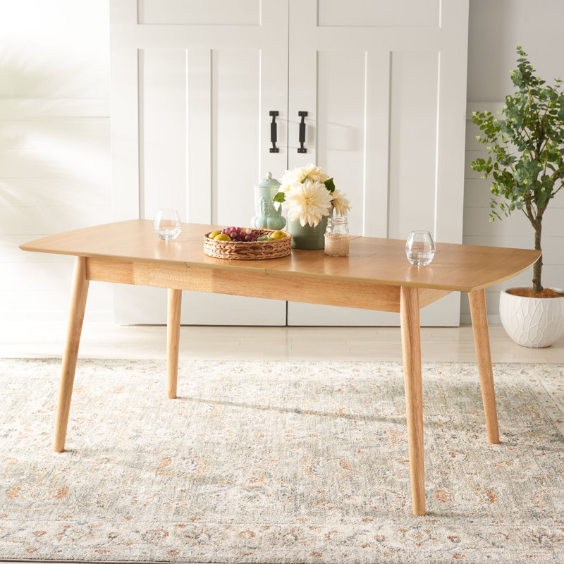 Fairfield 59.05'' Extendable Dining Table, Natural