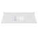 Cala 61'' W Double Stone Vanity Top