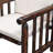 Patio Single Wood Arm Chair-113752698