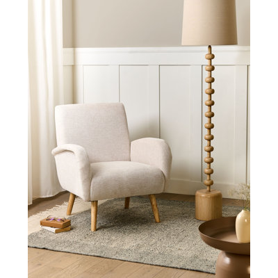 PLASSEN Upholstered Fabric Armchair