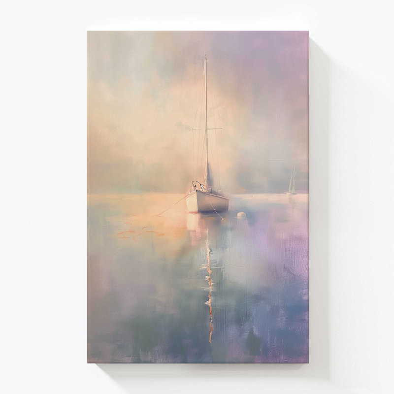 Impression sur toile grand Ocean Sentinel v1, H 54 po x l 36 po