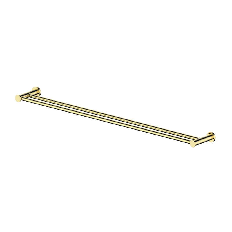 Emerald Bay 25.4" Wall Mounted Towel Bar, Polished Gold