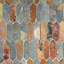 Carreau de mosaïque en ardoise pour mur et plancher 2 po x 6 po