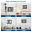 19" x 15" Stainless Steel Shower Niche Double Shelf, Gunmetal Black-813234681-813234680