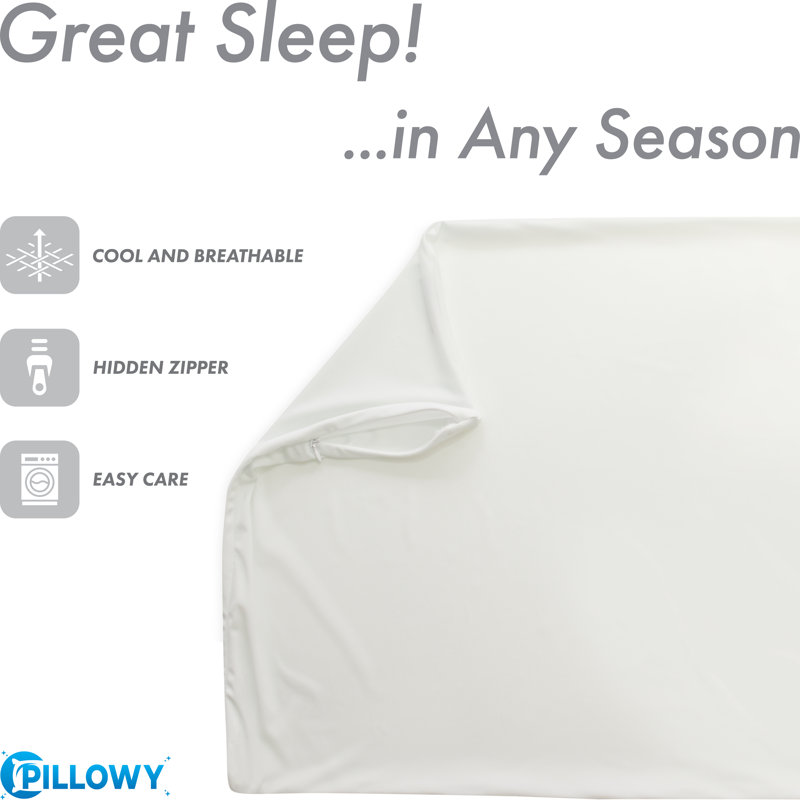 100% Linen, Standard, White