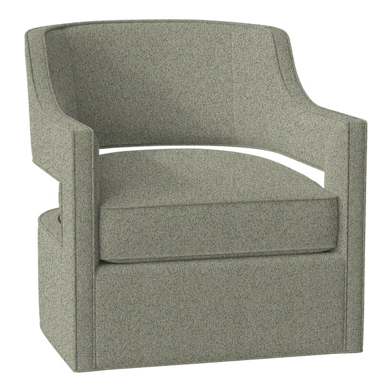 Fauteuil pivotant l 29,5 po Phoebe, 8794 Polypropylène / oléfine noisette