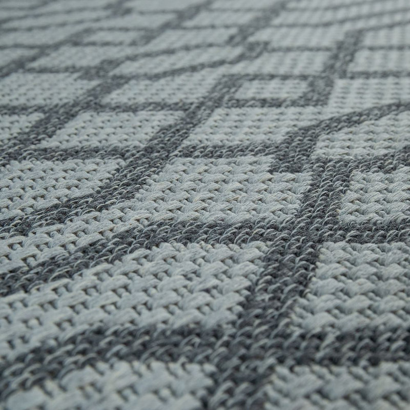 Serrato Geometric Area Rug, Rectangular 120cm x 160cm