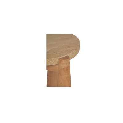 Pax Outdoor Teak Side Table
