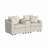 Lockheart 76" Modular Slope Arm 2 Seater Loveseat with Storage Console-126757844