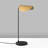 Modern Table Lamp with Metal Body, Black Finish, 11.8 x 7.1 x 22.4 inches | Ø7.1 in Base Plate, 78.7 in Cable with On/Off Switch | E14 Socket (Max 40W), Scandinavian Design for Home & Office Illumination-423091010