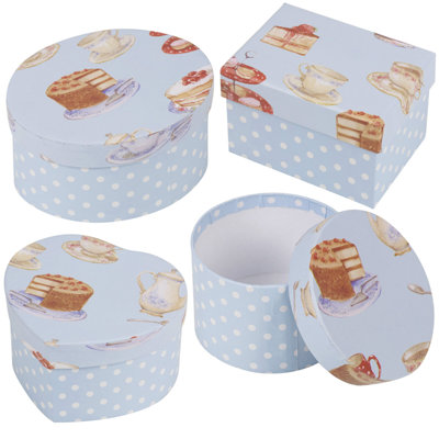 Cardboard 12 Piece Storage Box Set