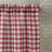 Azairah Gingham Kitchen Curtain Set
