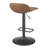 Swivel Upholstered Adjustable Height Counter Stool-397413323